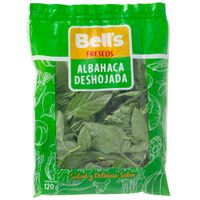 Albahaca Deshojada BELL'S FRESCOS Bolsa 120g aprox.