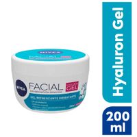 Crema Facial Hyaluron Gel NIVEA con Ácido Hialurónico Frasco 200ml