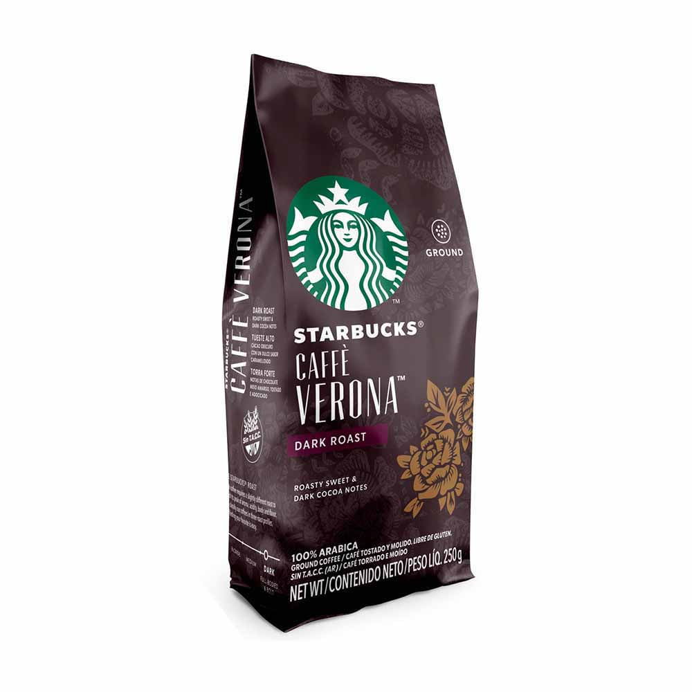 Café Tostado y Molido STARBUCKS Verona Tostado Oscuro