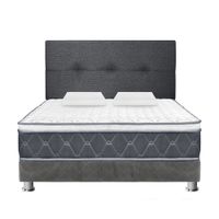 Dormitorio FORLI Vento 2 Plazas Blanco/Gris