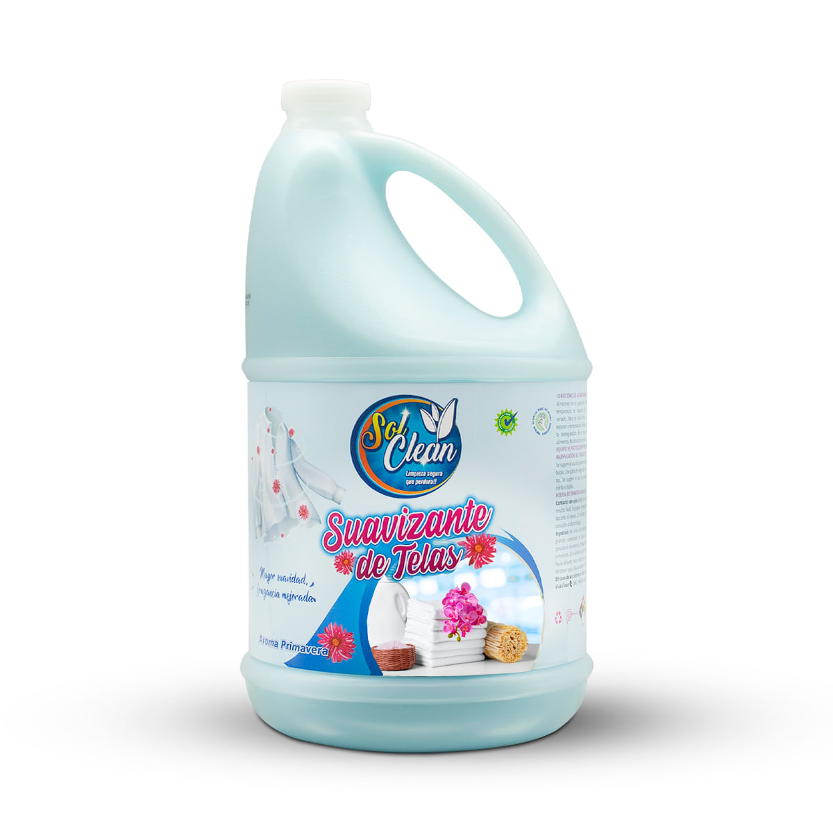 Suavizante de Telas Sol Clean 4Lt Primavera