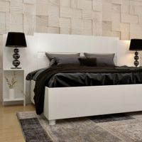 Cabecera de Cama Sonia color Blanco con repisas TU MESITA