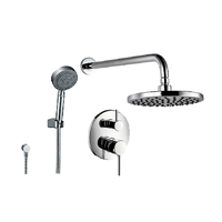 Mezcladora Monocomando para ducha española y teléfono