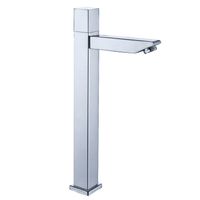 Llave de agua fría para baños 32 CM Acero Inoxidable Cromado