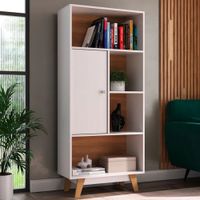 Librero Multiusos Seúl color Blanco 1 puerta TU MESITA