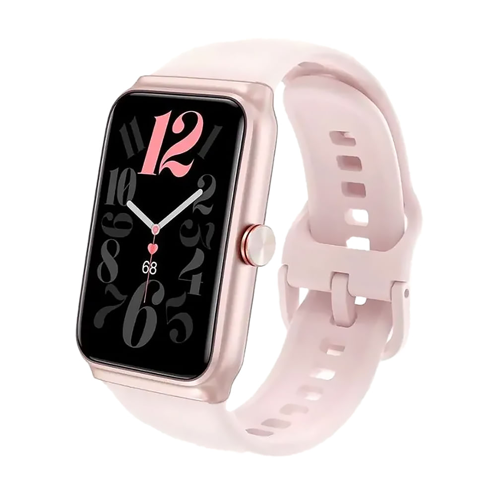 Smartwatch HONOR Choice Smart Band Pink, 5ATM, 119 modos deportivos