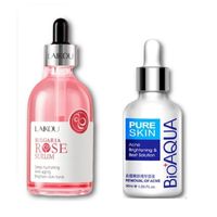 Serum Bulgari Rose - Laikou + Serum Anti Acne - Bioaqua
