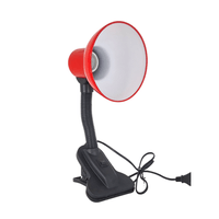 Lampara de Escritorio con Clip -ROJO