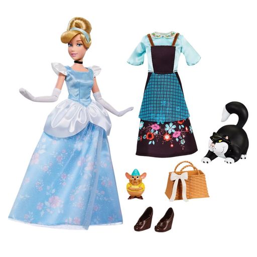 Muneca Disney Store Cenicienta con ropa y accesorios plazaVea plazaVea