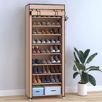 Zapatera 9 Niveles Beige