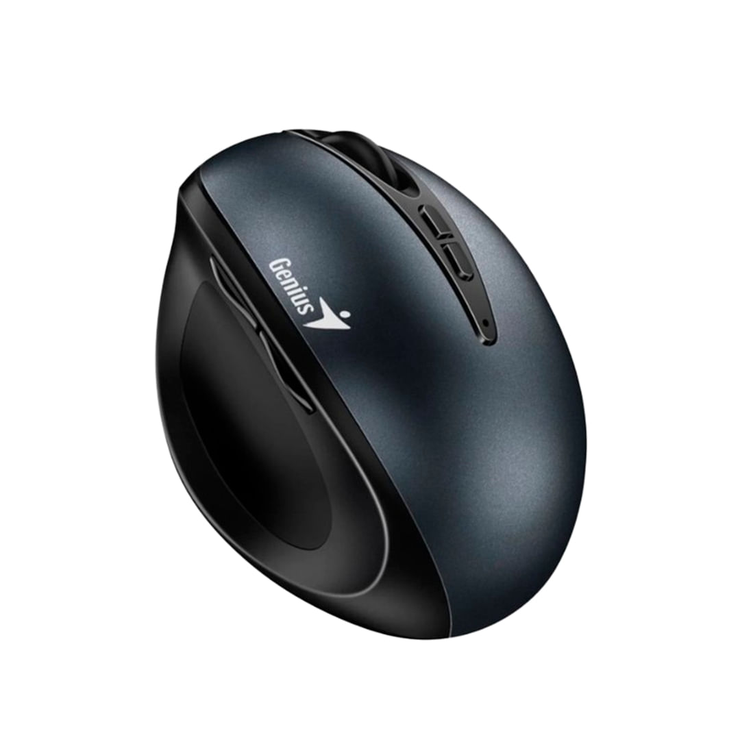 Mouse Vertical Wireless Ergo 8300S Silencioso 1600DPI 7Bot IronGrey