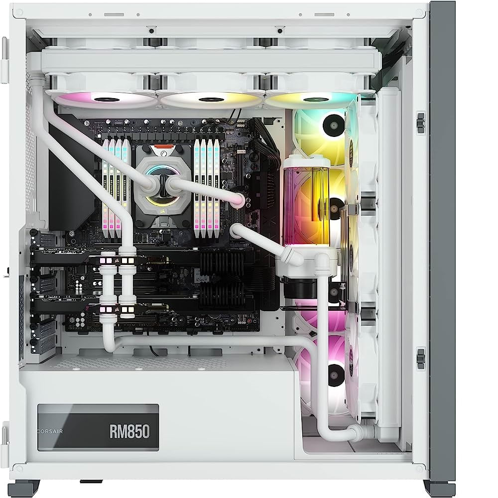 Case Corsair iCUE 7000X Torre Completa Blanco Vidrio Templado CC ...