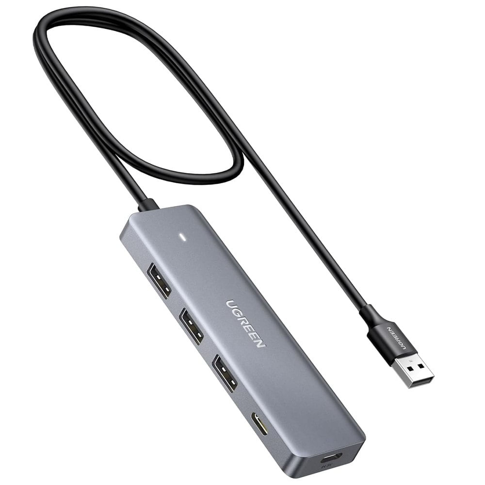 USB 3.0 Hub 4 Puertos 4 en 4 USB 3.0 UGREEN carga usb 5 Gbps