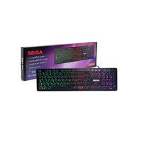 TECLADO GAMER SEISA ORIGINA RETROILUMINADO DNDY02