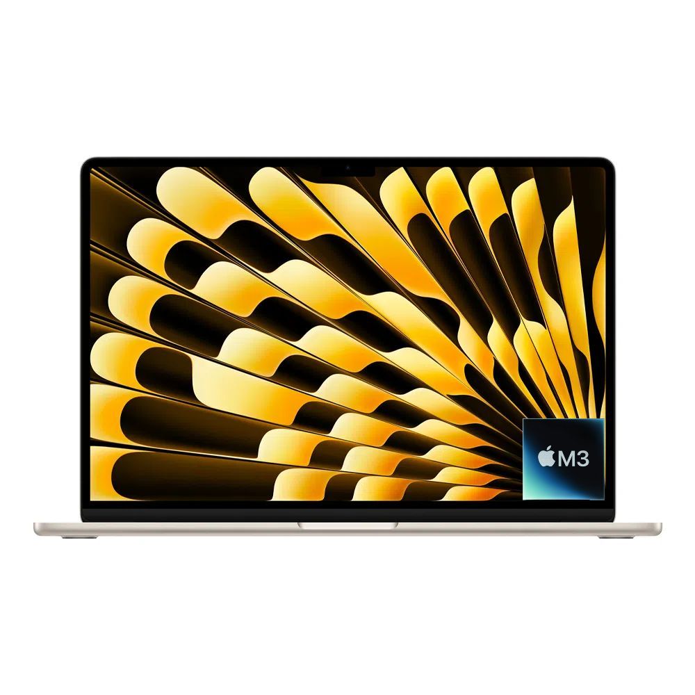 MacBook Air 13"" M3 (8GB RAM + 512GB SSD) Teclado Ingles - Starlight
