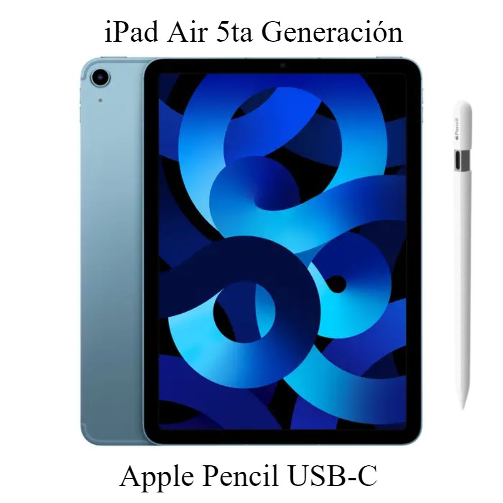 Ipad Air 5Ta Gen 256Gb - Blue + Apple Pencil Usb-C