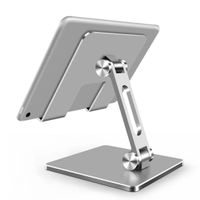 Soporte Para Tablet Corporativos S&T for Business Aluminio HS221-CS Silver  - Celular