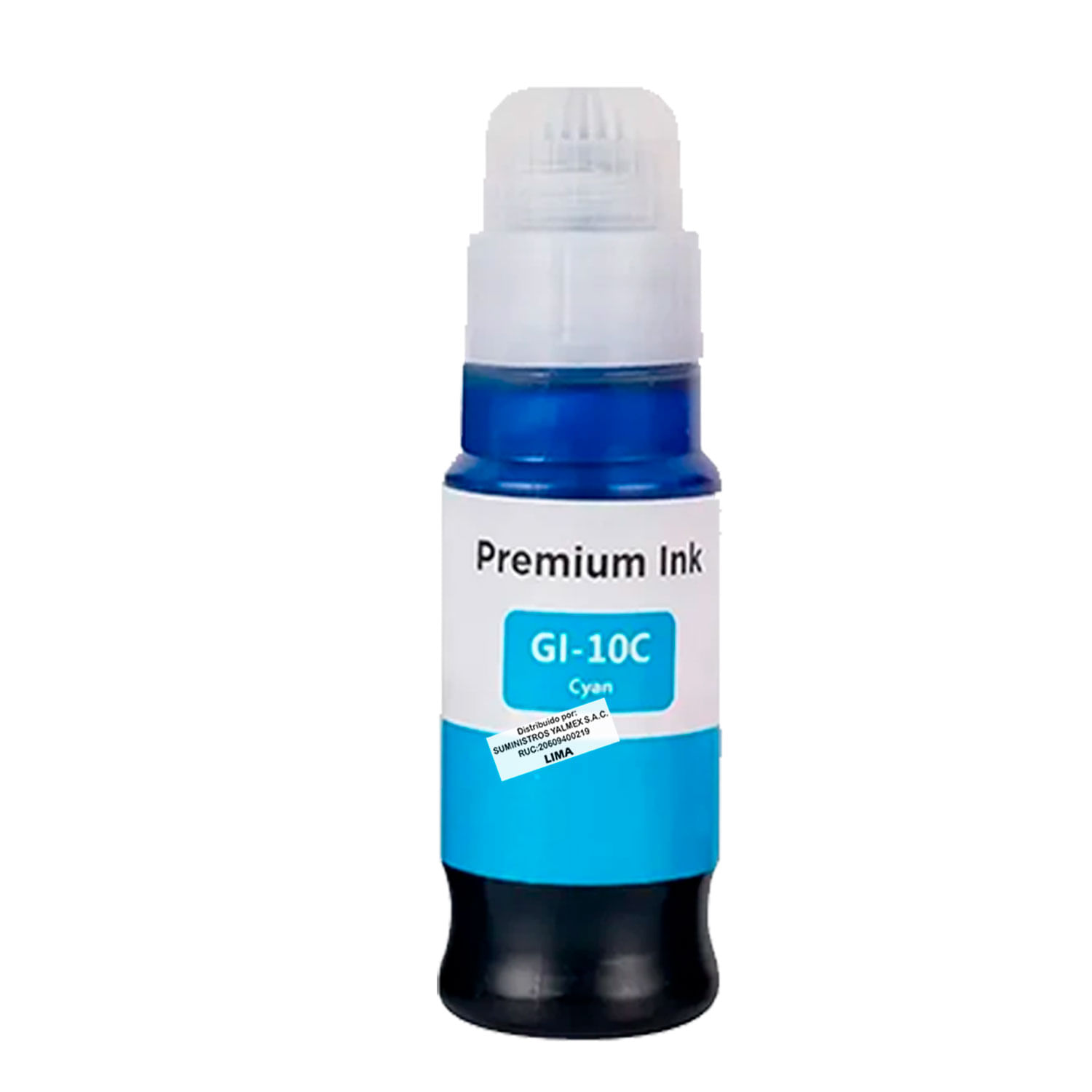 Botella de Tinta Compatible GI10 Cyan para Canon G5010 G6010