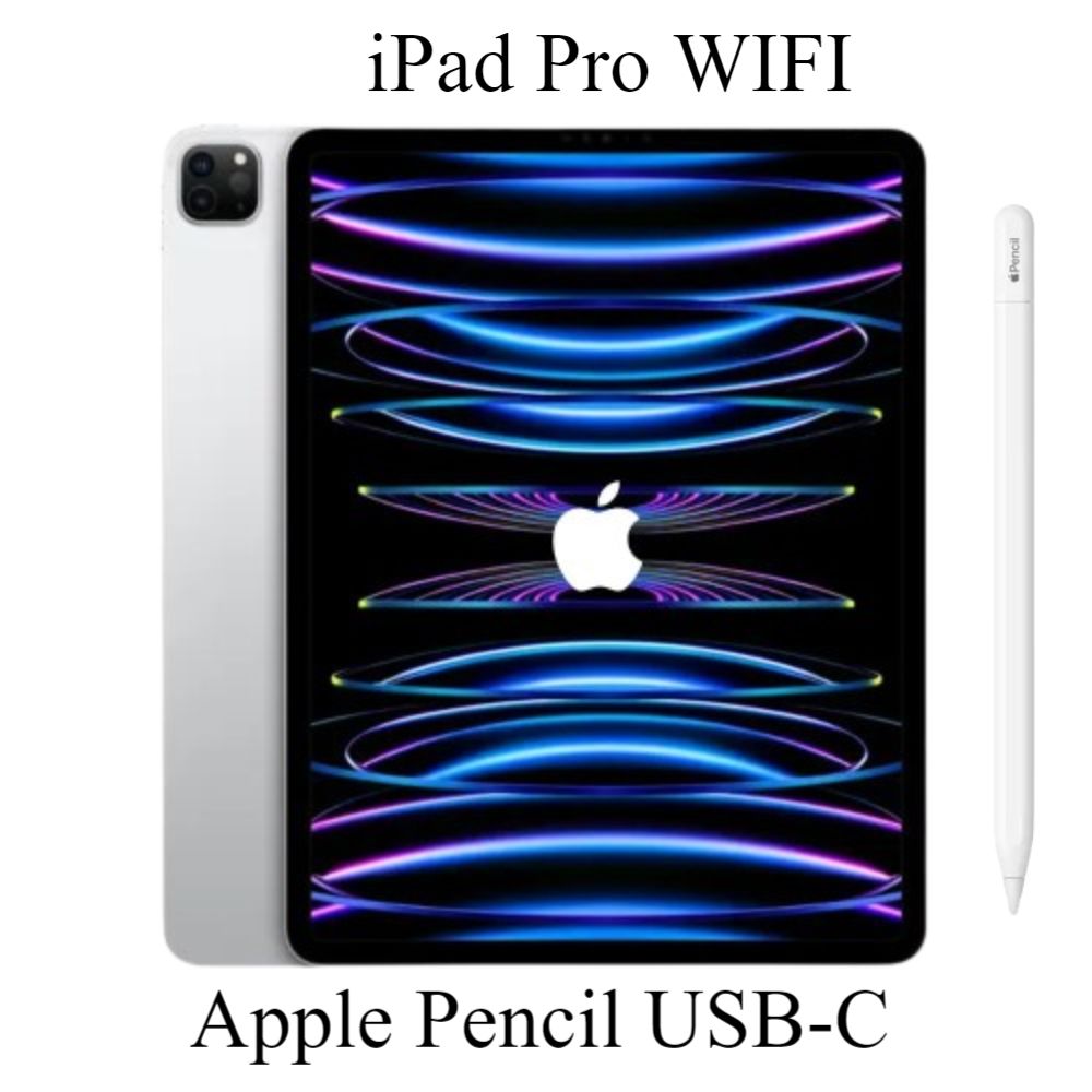 iPad Pro 12.9"" 6ta Gen 512GB WIFI - Silver + Apple Pencil USB-C