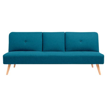 Sofa Monty Mavisac Color Acero - Tela