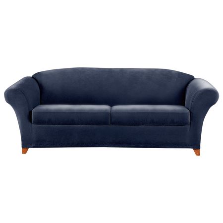 Sofa Raven Mavisac Color Azul Acero - Ultra Cuero