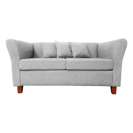 Sofa Vulcano Mavisac Color Plata - Tela