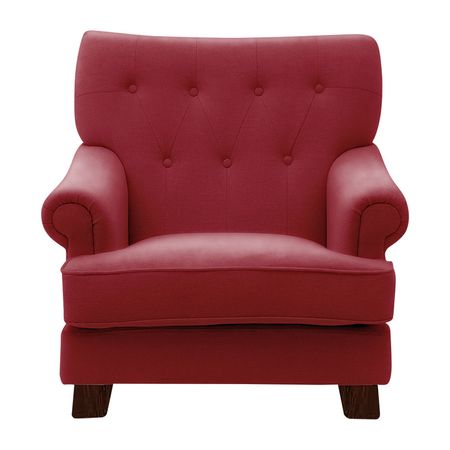 Sillon Bartosz Mavisac Color Rojo - Ultra Cuero