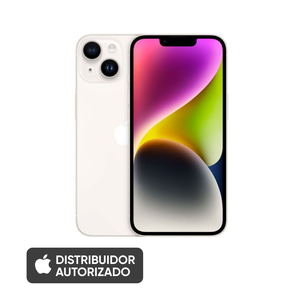 iPhone 14 6.1"" 6GB 128GB Blanco Estelar