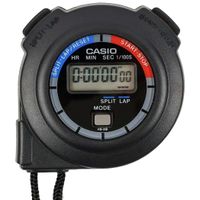 Cronómetro CASIO HS-3 Rango 10 Horas 7 Digitos 01/100 - Negro