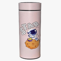 Termo con Diseño Astronauta Rosado