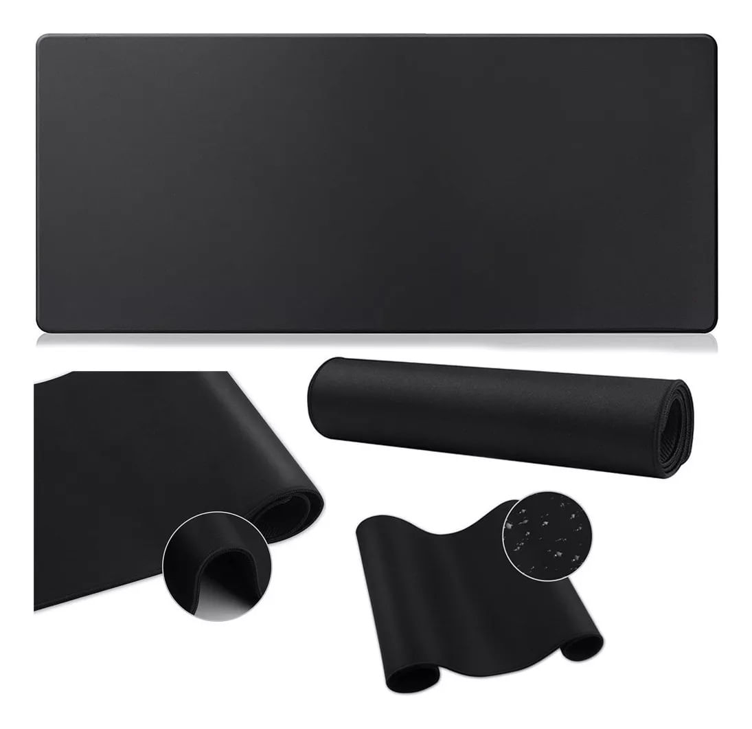 Mouse Pad Gamer Waterproof 70x30cm Pad - Negro