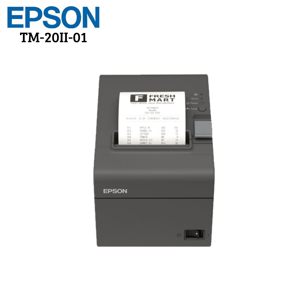 Impresora Epson TM-T20II-01para recibos de puntos de venta
