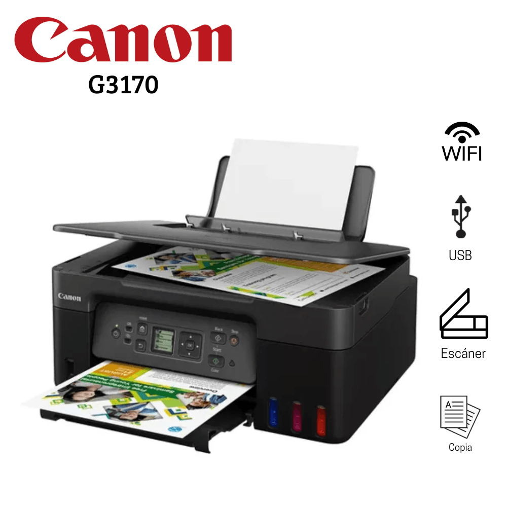 Impresora Multifuncional Canon Pixma G3170