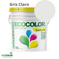 Pintura ECODURABLE 1 Galón Gris Claro