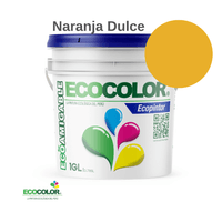 Pintura ECOPINTOR 1 Galón Naranja Dulce