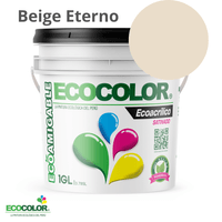 Pintura ECOACRILICO SATINADO 1 Galón Beige Eterno