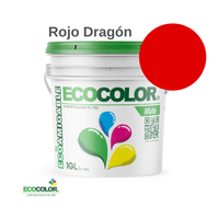 Pintura MATE 1 Galón Rojo Dragón