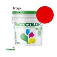 Pintura MATE 1 Galón Rojo
