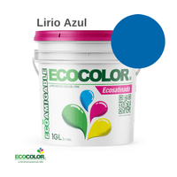 Pintura ECOSATINADO 1 Galón Lirio Azul