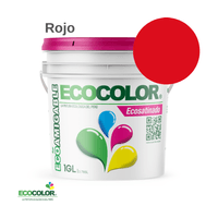 Pintura ECOSATINADO 1 Galón Rojo