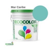 Pintura MATE 1 Galón Mar Caribe