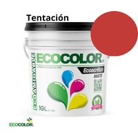 Pintura ECOACRILICO MATE 1 Galón Tentación