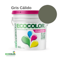 Pintura ECOSATINADO 1 Galón Gris Cálido