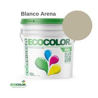Pintura MATE 1 Galón Blanco Arena