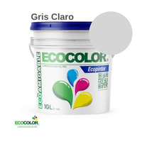 Pintura ECOPINTOR 1 Galón Gris Claro