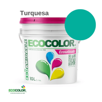 Pintura ECOSATINADO 1 Galón Turquesa
