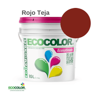 Pintura ECOSATINADO 1 Galón Rojo Teja