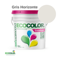 Pintura ECOSATINADO 1 Galón Gris Horizonte