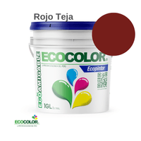 Pintura ECOPINTOR 1 Galón Rojo Teja