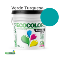 Pintura ECOACRILICO MATE 1 Galón Verde Turquesa
